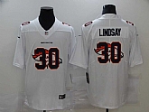 Nike Broncos 30 Phillip Lindsay White Shadow Logo Limited Jersey,baseball caps,new era cap wholesale,wholesale hats